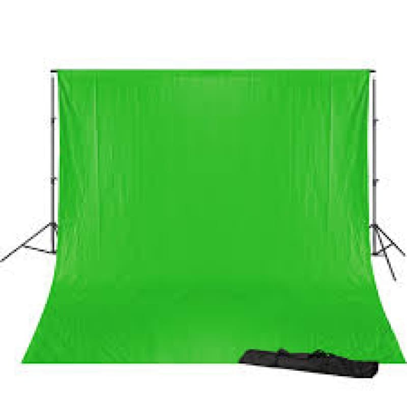 FOND VERT EN TISSU